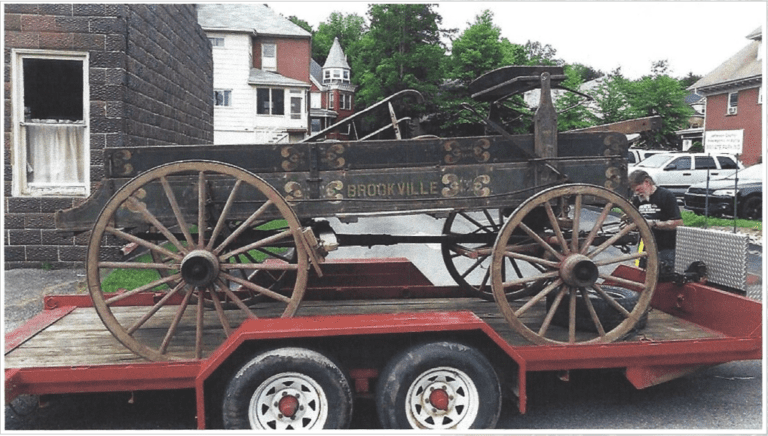 The wagon being delivered to JCHC July 2017.