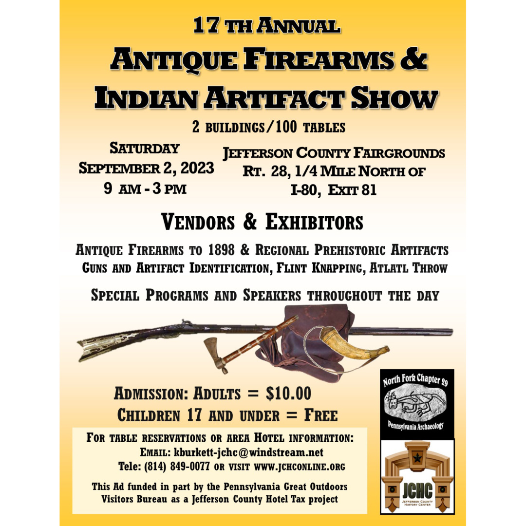 Artifacts show flyer
